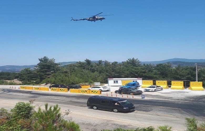 SÜRÜCÜLERE  HELİKOPTERLİ DENETİM