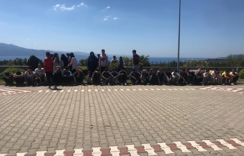 201 MÜLTECİ YAKALANDI