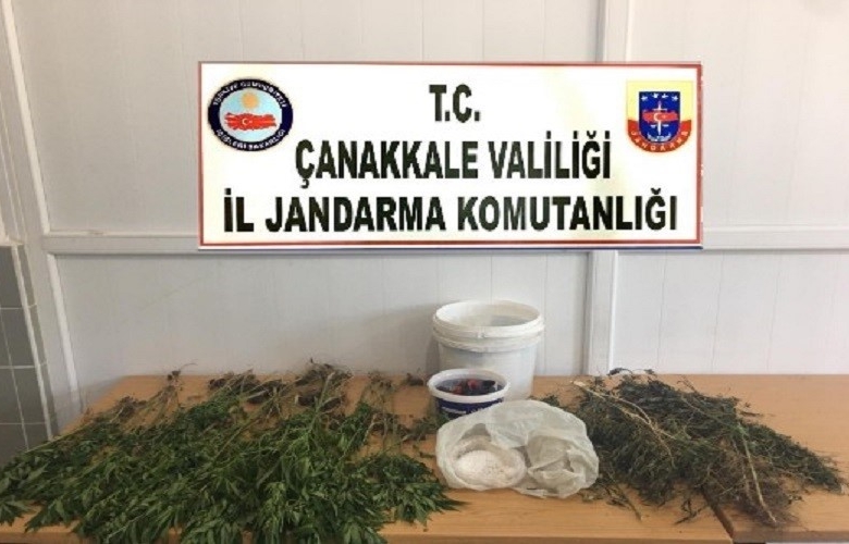 UYUŞTURUCU MAFDE ÜRETEN 1 KİŞİ GÖZALTINA ALINDI    	