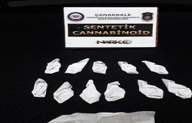 ÇANAKKALE' DE UYUŞTURUCU SATICILARINA OPERASYON