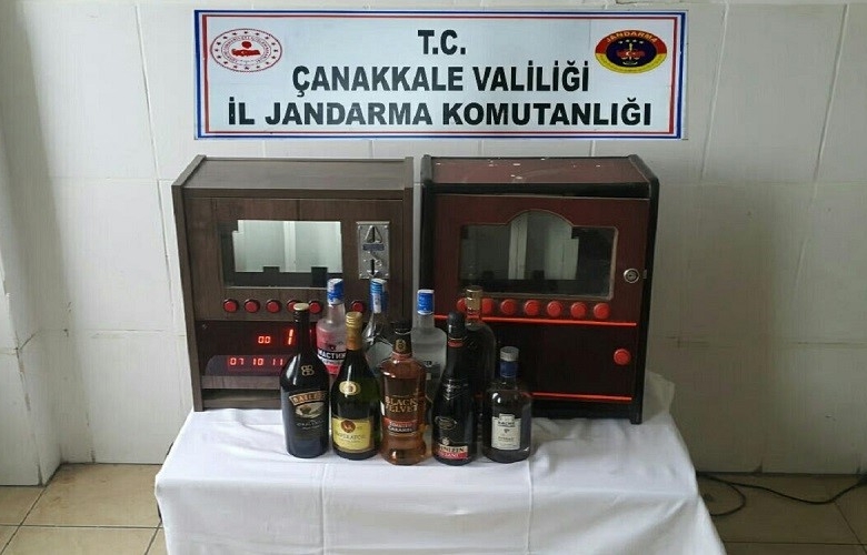 KAÇAK ALKOLLÜ İÇKİLERE EL KONDU  