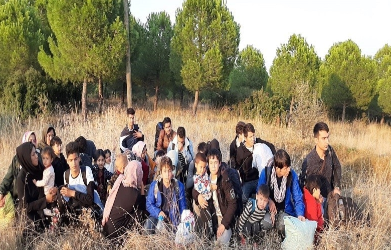 135 AFGANİSTAN UYRUKLU GÖÇMEN YAKALANDI