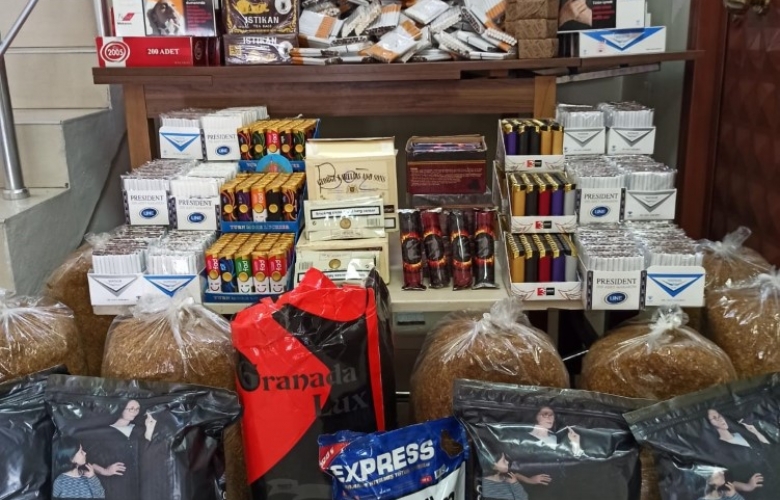 GÜMRÜK KAÇAĞI TÜTÜNLERE EL KONDU