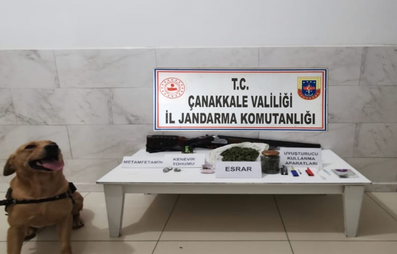  ÇANAKKALE' DE UYUŞTURUCU OPERASYONU