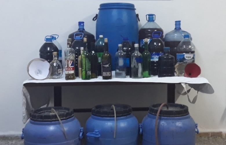 JANDARMADAN KAÇAK ALKOL OPERASYONU