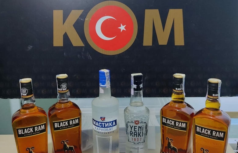 KAÇAK ALKOLLÜ İÇKİLERE EL KONDU