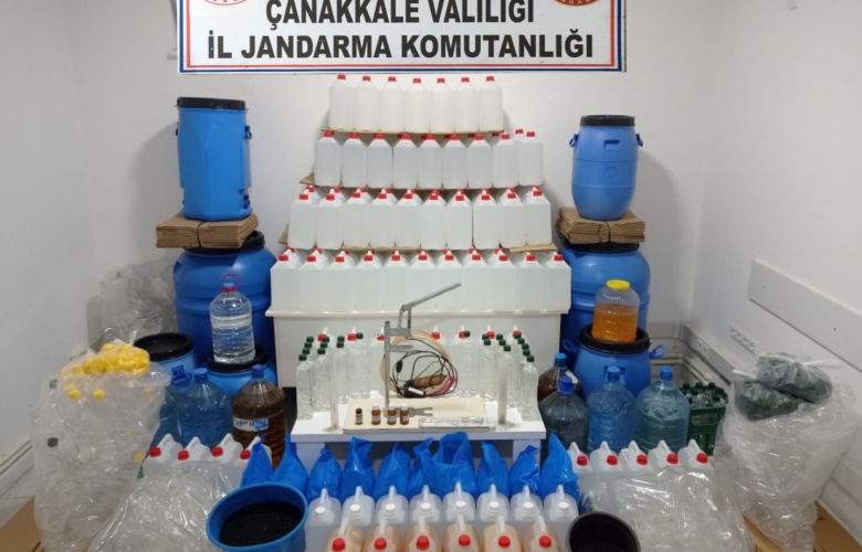 JANDARMA’DAN KAÇAK İÇKİ ÜRETİMİNE GEÇİT YOK