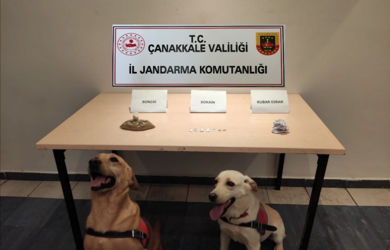 ÇANAKKALE İL JANDARMA KOMUTANLIĞI UYUŞTURUCUYA GEÇİT VERMİYOR