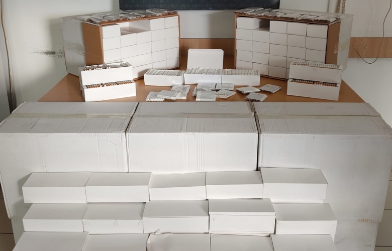 BİGA' DA KAÇAK SİGARA OPERASYONU