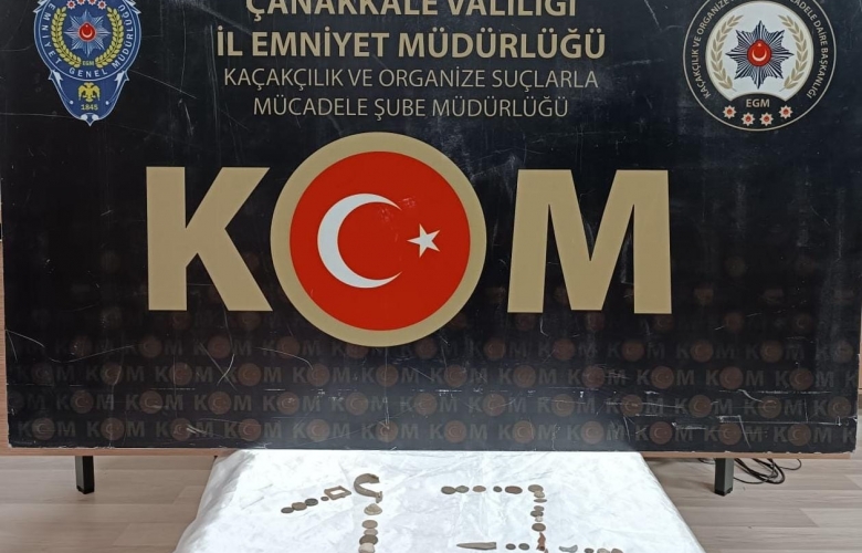 TARİHİ ESER KAÇAKÇISI 41 TARHİ ESER İLE YAKALANDI