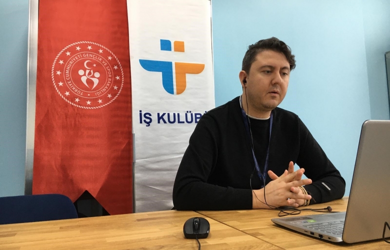 ÜÇ GÜNDE 100 ÖĞRENCİYE ONLINE İŞ KULÜBÜ EĞİTİMİ DÜZENLENDİ