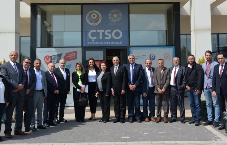 ÇTSO’DA ÇANAKKALE - FİLİSTİN EKONOMİK İŞ BİRLİĞİ TOPLANTISI İMZA TÖRENİ