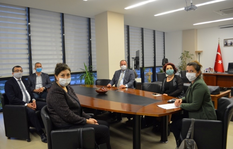 ÇAN BELEDİYE BAŞKANINDAN ÇTSO YÖNETİM KURULUNA ZİYARET