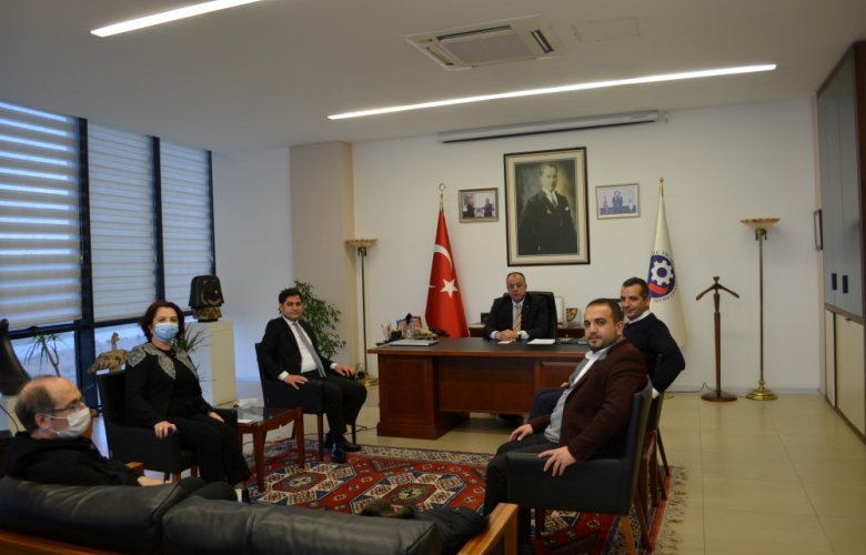EZİNE GIDA İHTİSAS OSB YATIRIMCI ÇTSO’YU ZİYARET ETTİ