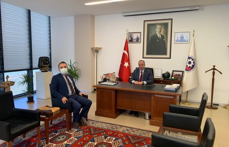 VAKIFLAR BANKASI ŞUBE MÜDÜRÜNDEN  SELÇUK SEMİZOĞLU’NA ZİYARET