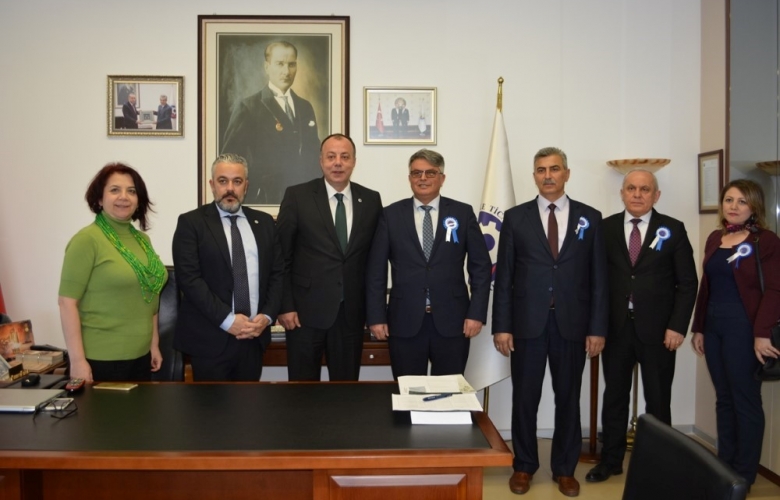 ÇANAKKALE DEFTERDARLIĞI ÇTSO’YU ZİYARET ETTİ