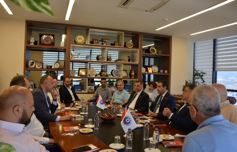 CUMHURİYET HALK PARTİSİ’NDEN ÇTSO YÖNETİM KURULU’NA ZİYARET