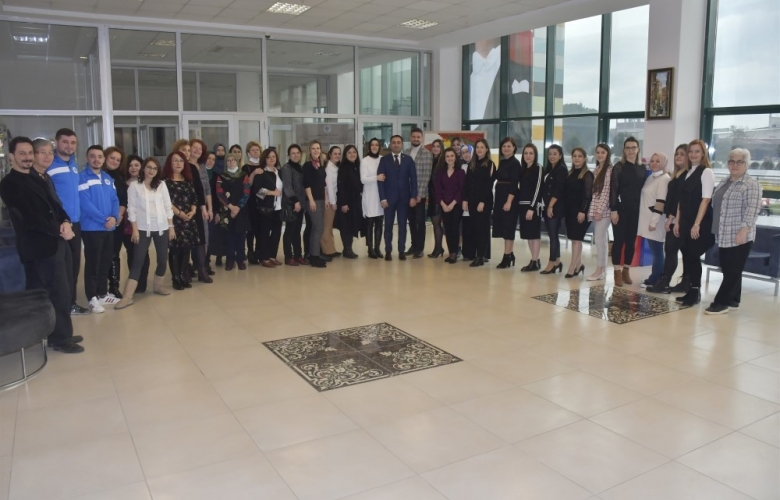 ERDOĞAN, BELEDİYE ÖĞRETMENLERİYLE BULUŞTU