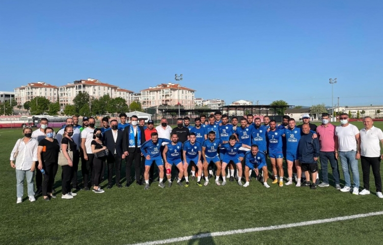 DEVA PARTİSİ TEŞKİLATI  BİGASPOR’U ZİYARET ETTİ