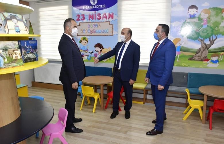 ÇOCUKLARA EN GÜZEL HEDİYE BİGA BELEDİYESİNDEN