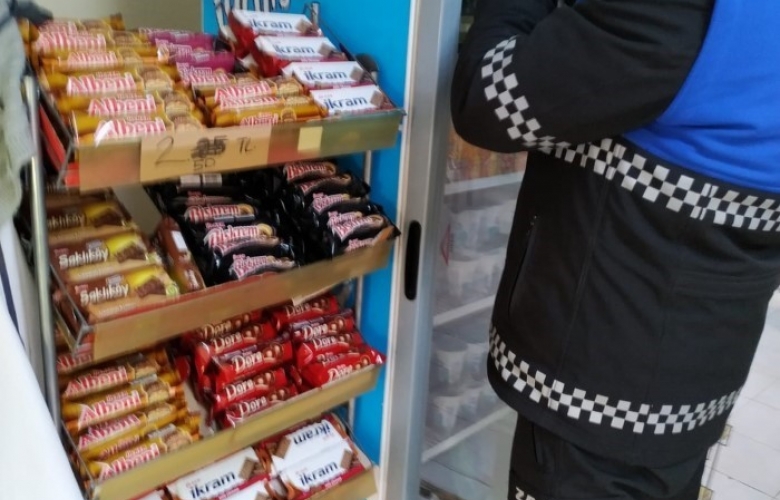 BİGA ZABITASI'NDAN KANTİN VE MARKET DENETİM