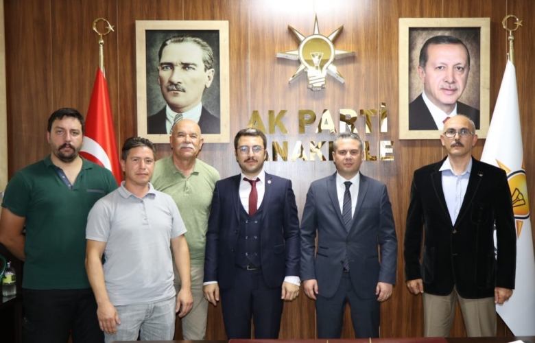 VATAN PARTİSİNDEN AK PARTİYE ZİYARET