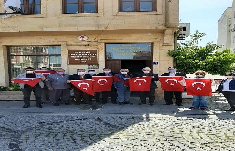 ÇANAKKALE ESNAF VE SANATKARLAR KREDİ VE KEFALET KOOPERATİFLERİNDEN ÇANAKKALE ESNAFINA DESTEK
