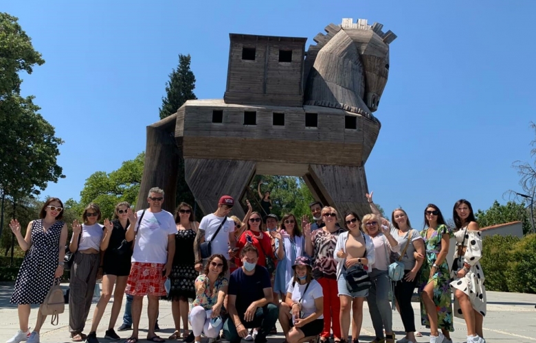 UKRAYNALI TURİZMCİLER BÖLGEMİZE HAYRAN KALDI