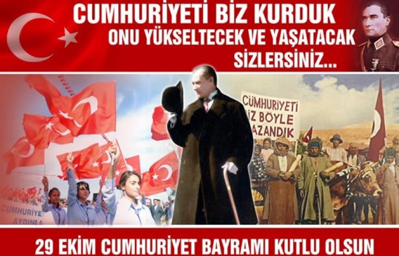 29 EKİM CUMHURİYET BAYRAMI 2 GÜNDE YAPILACAK TÖRENLER İLE KUTLANACAK
