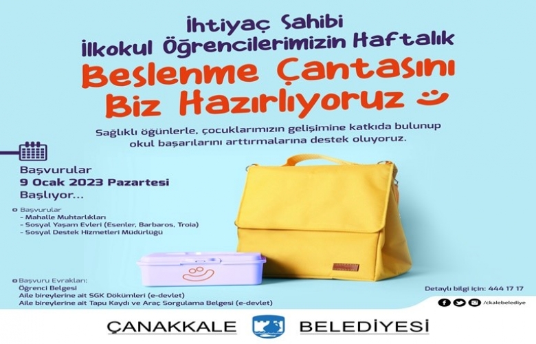 İHTİYAÇ SAHİBİ İLKOKUL ÖĞRENCİLERİMİZ İÇİN “BESLENME SAATİ PROJESİ” BAŞLIYOR!