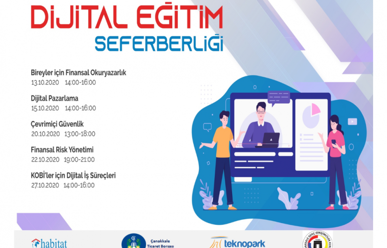 ÇANAKKALE DİJİTAL EĞİTİM SEFERBERLİĞİ İLE GELECEĞİ YAKALAYACAK