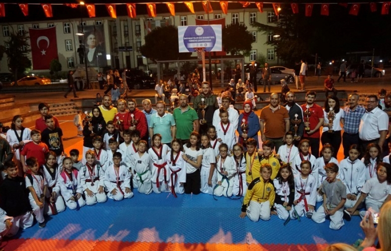 15 TEMMUZ ŞEHİTLERİ TAEKWONDO ŞAMPİYONASI İLE ANILDI