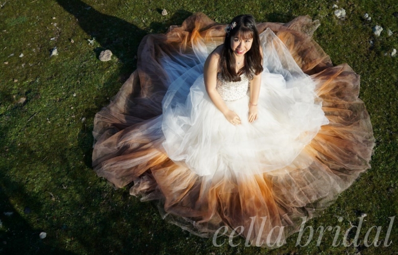 EELLA BRİDAL OMBRE GELİNLİK EVİNDEN EVLİLİK FUARINA ÖZEL ÇEKİMLER