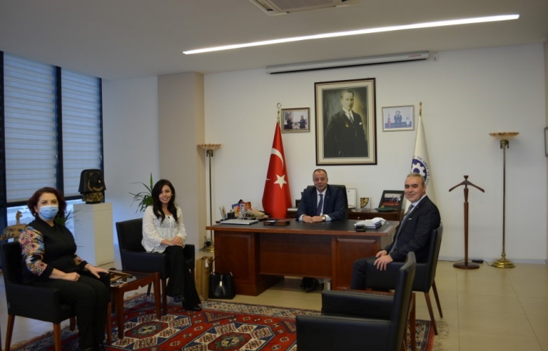 T.C. HALK BANKASI YETKİLİLERİNDEN ÇTSO’YA ZİYARET