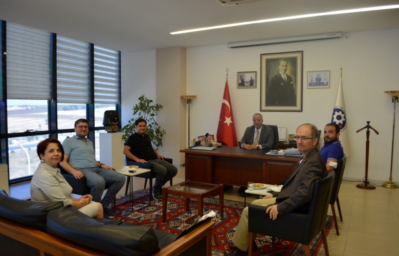 CUMHURBAŞKANLIĞI YATIRIM OFİSİ YETKİLİLERİNDEN ÇTSO’YUZİYARET ETTİ