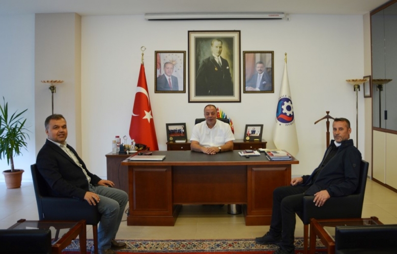 ÇAN SÜT ÜRETİCİLERİ BİRLİĞİNDEN ÇTSO YÖNETİM KURULUNA ZİYARET