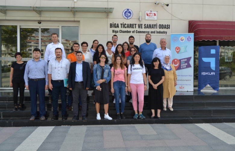 BİGA’DA BU YIL İKİNCİSİ DÜZENLENEN GİRİŞİMCİLİK EĞİTİM PROGRAMI YENİ KURSİYERLERİNİ AĞIRLIYOR