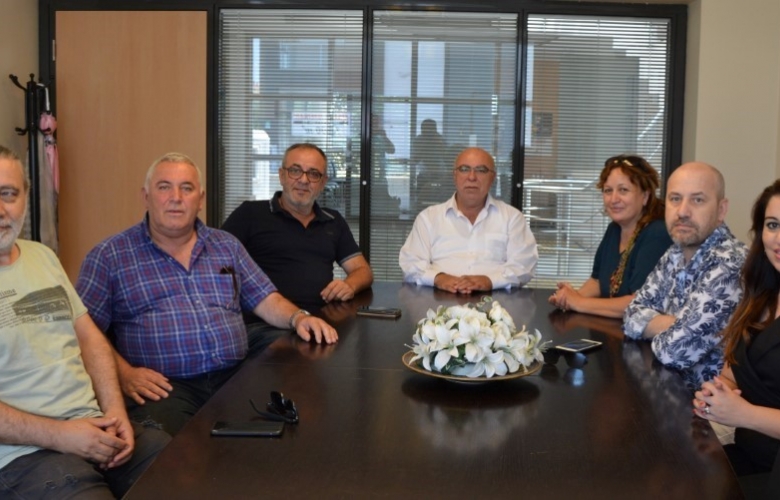 ÇANAKKALE GAZETECİLER VE YAYINCILAR DERNEĞİ’NDEN BORSA MECLİS BAŞKANI ABDULLAH DENİZ’E ZİYARET