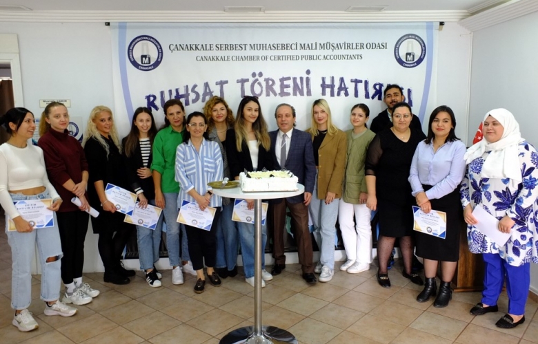  Muhasebe Bürolarında İş İmkanı Sağlayan Kursu Başarıyla Tamamladı