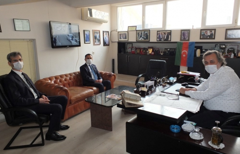 VALİ AKTAŞ’TAN BOĞAZ MEDYA’ YA  ZİYARET ETTİ