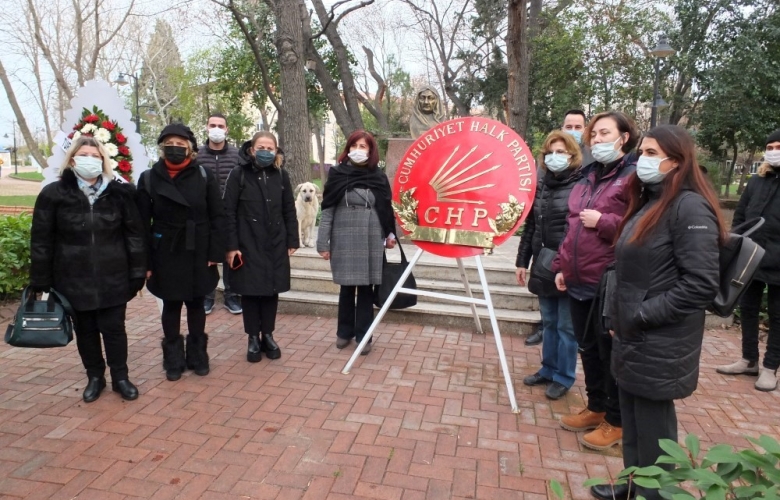 CHP'Lİ KADINLAR ZÜBEYDE HANIMI ÖLÜMÜNÜN 98. YIL DÖNÜMÜNDE ANDI