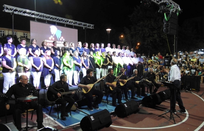 ÇANAKKALE ULUSLARARASI KOROLAR FESTİVALİ SONA ERDİ