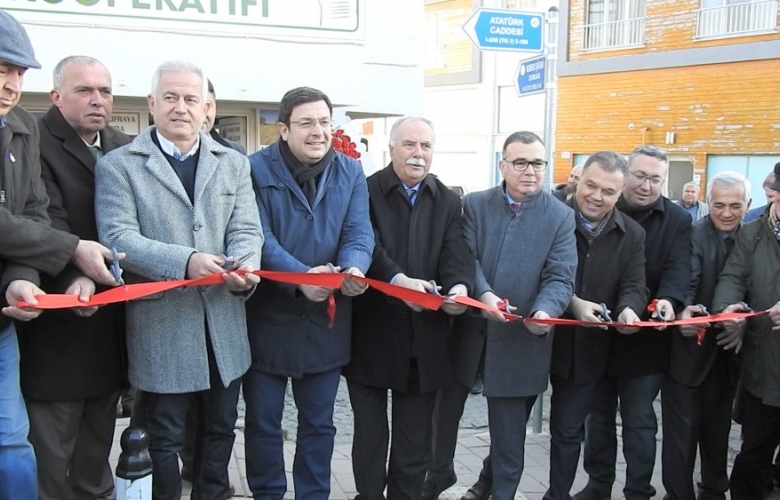TOHUMDAN SOFRAYA SAĞLIKLI GIDA  “HALK TÜKETİM KOOPERATİFİ” AÇILDI