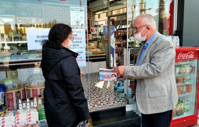GELECEK PARTİSİ ÇANAKKALE' DE VATANDAŞLARA 30 BİN MASKE DAĞITIMI YAPACAK