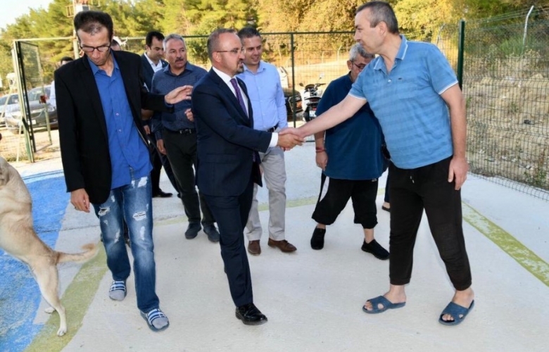 TURAN, ÖZEL BAKIM MERKEZİ’Nİ ZİYARET ETTİ