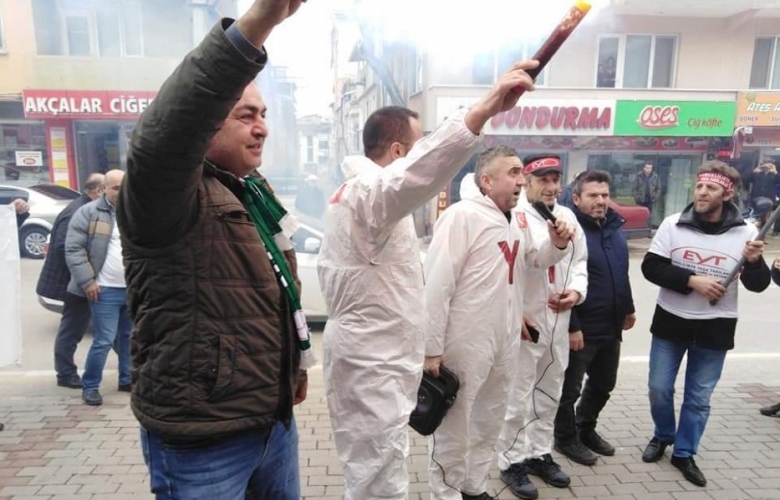 ÇANAKKALELİ EYT' LİLER BURSA DA 