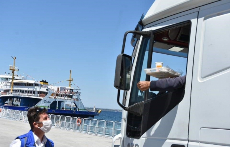 ‪GESTAŞ' ŞOFÖRLERE ÇORBA DAĞITTI