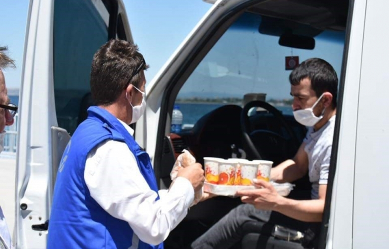 ‪GESTAŞ' ŞOFÖRLERE ÇORBA DAĞITTI