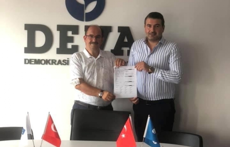 EMEKLİ DİPLOMAT DAVUT GAZİ BENLİ DEVA PARTİSİ’NE ÜYE OLDU
