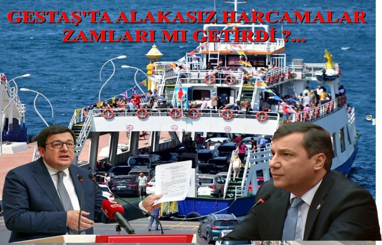 ERKEK VE CEYLAN, SORDU “GESTAŞ ZAMLARI, ALAKASIZ HARCAMALARIN SONUCU MU?”